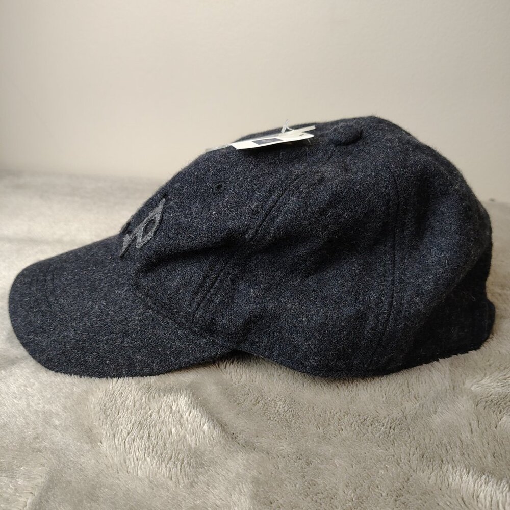 GAP Hat Strapback Gray Adjustable Wool Blend Logo… - image 5